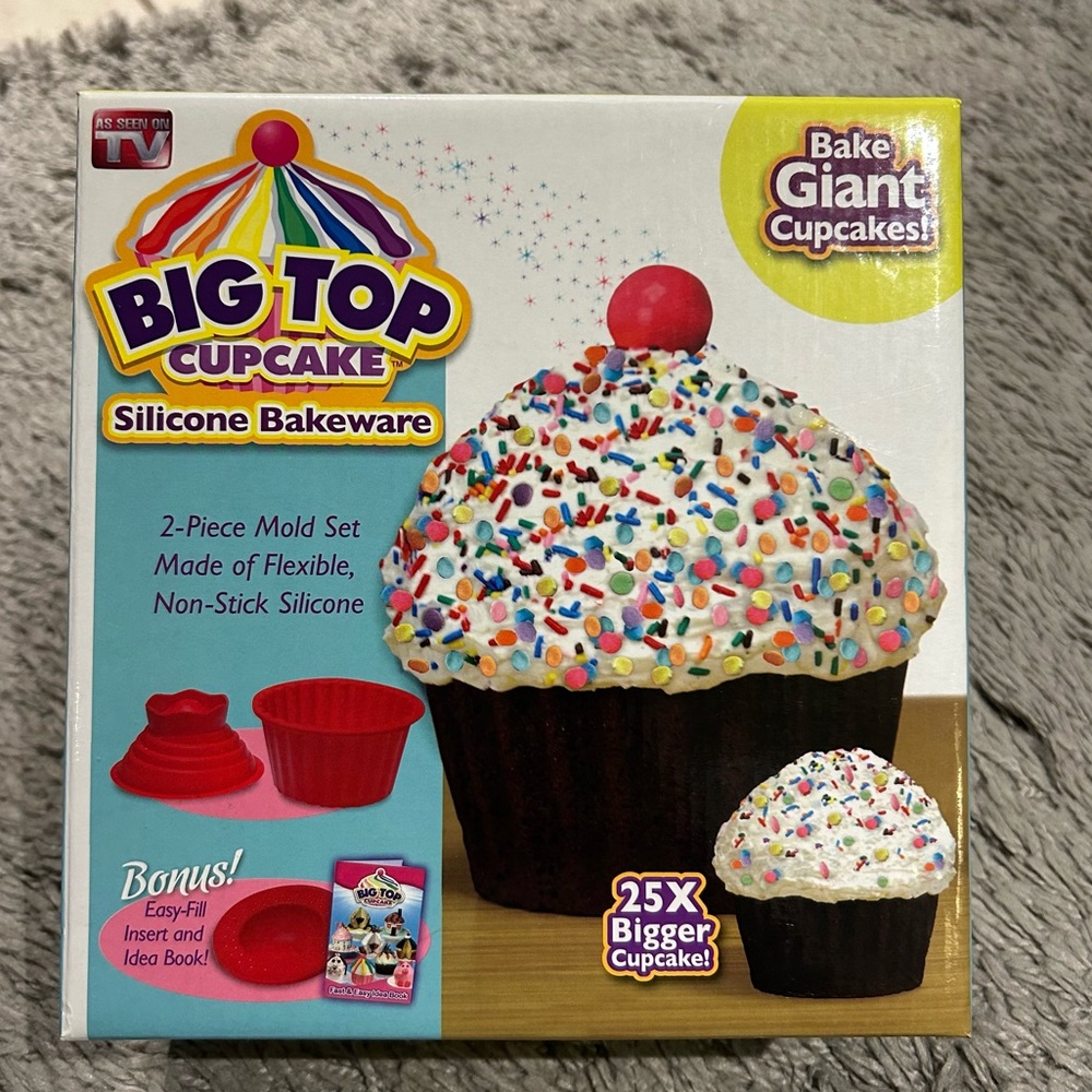 BIG TOP CUPCAKE AS SEEN ON TV